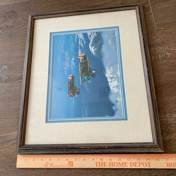 “Springtime Flying In The Rockies” Singled & Framed Print 17/20 Inch - Picture 8 of 12